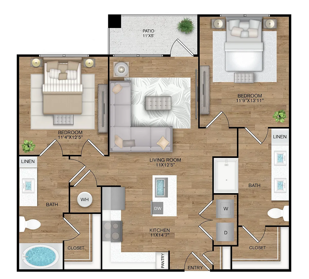 Floor plan B1