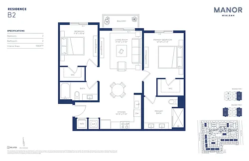 Floor plan B2
