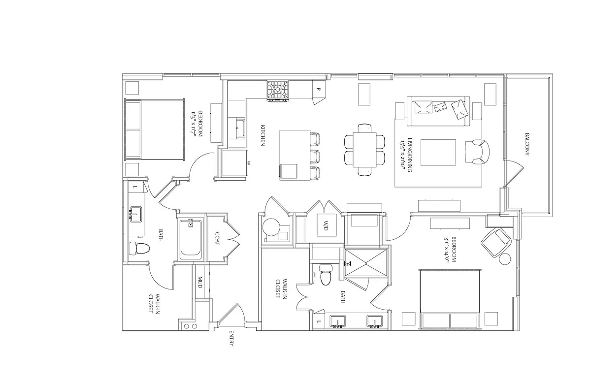 Floor plan B11T