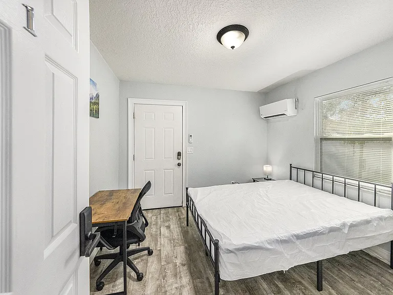 Bedroom 1 with it's own private A/C