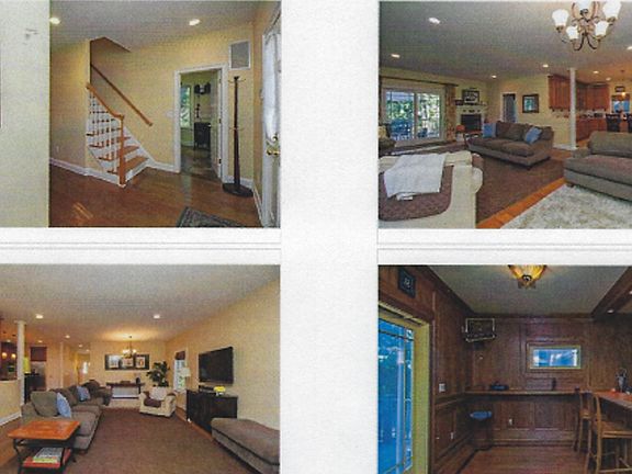Foyer, Family Room and Bar