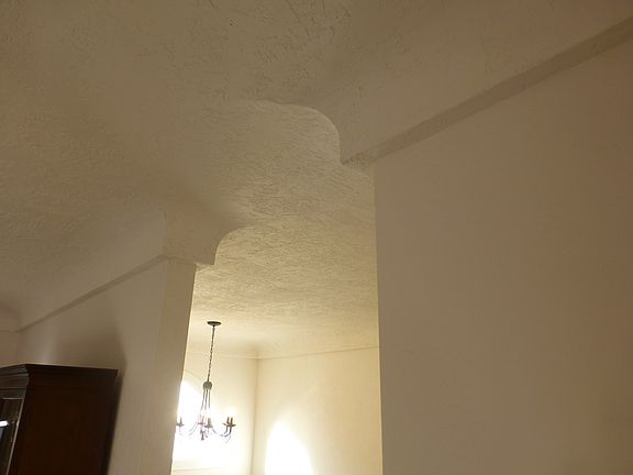 coved ceiling detail