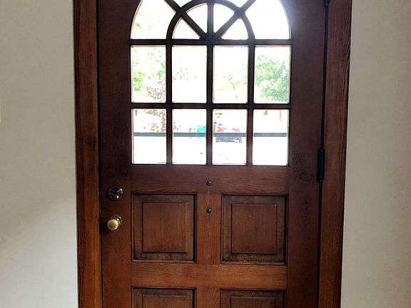Original Hardwood Front Door