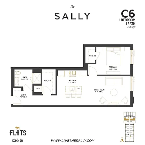Floor plan C6