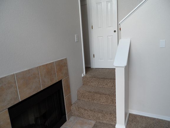 Small stairways with Closet door open to Loft