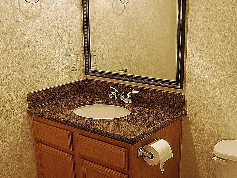 1st floor half bath