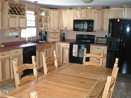New Kitchen with Maple Cabinets and New Appliances
