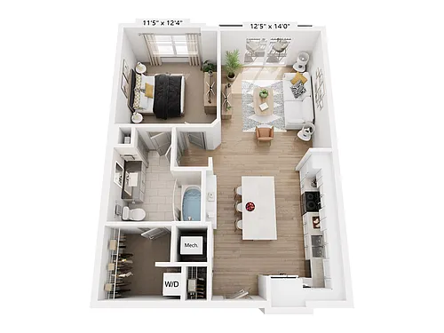 Floor plan Candler