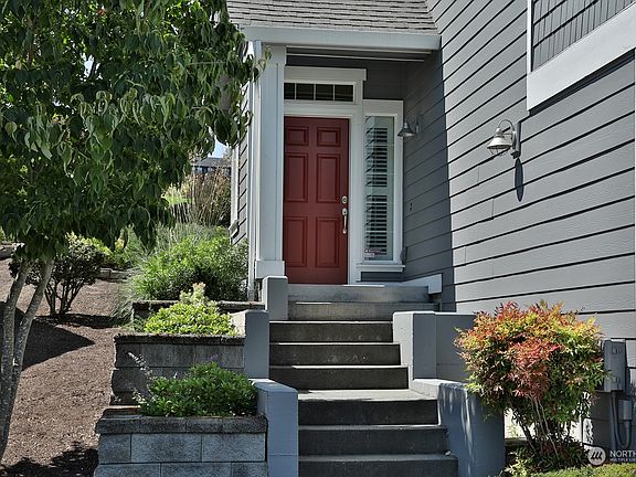 Your main entrance. There is also an entrance through your two car garage.>