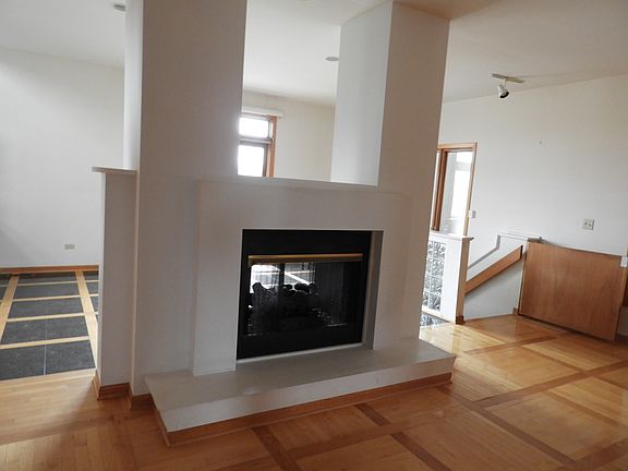 two sided fireplace
