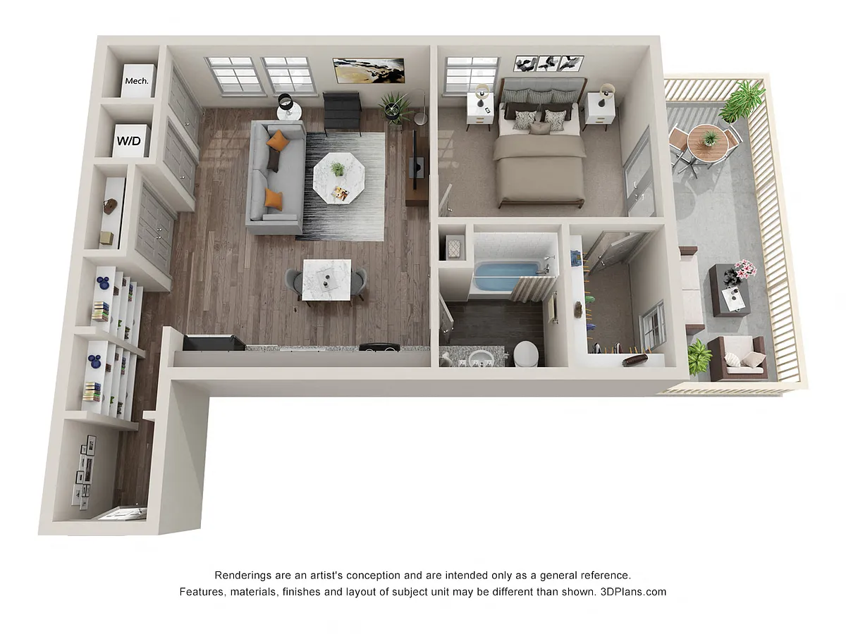 Floor plan A1