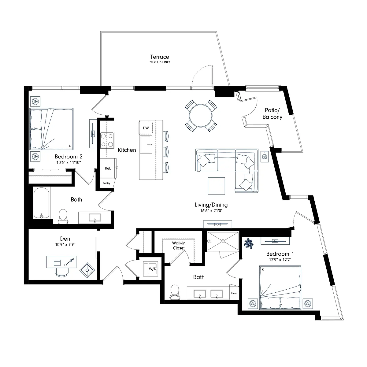 Floor plan BD1