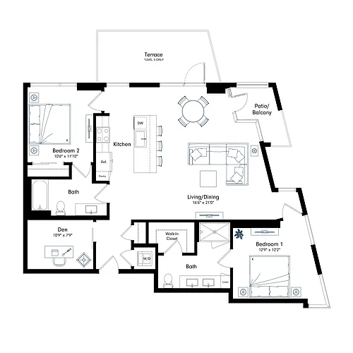 Floor plan BD1