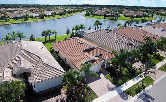 Aerial View Front of Home