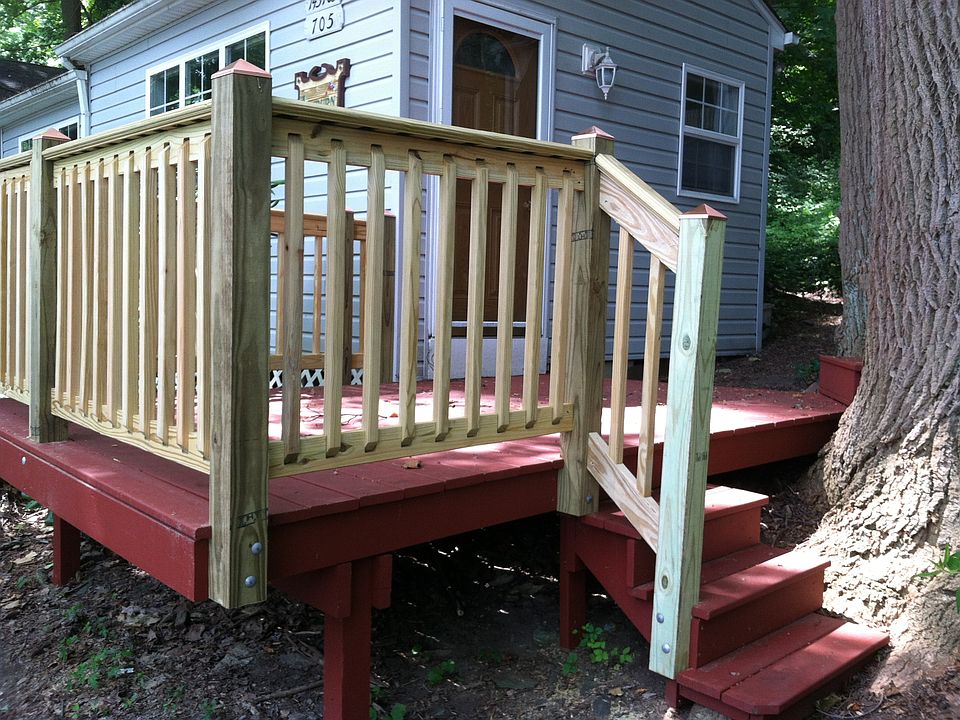 "New" Deck Railing