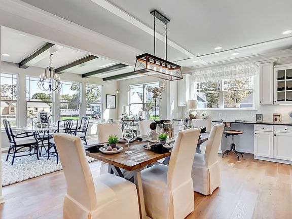 Elegant dining area