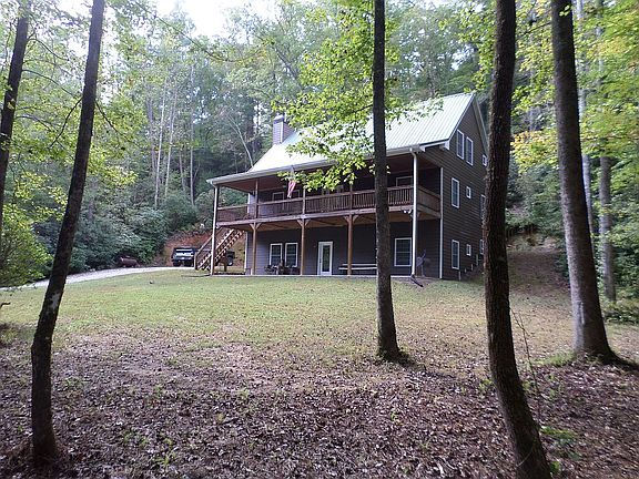 Main house photo creekfront.