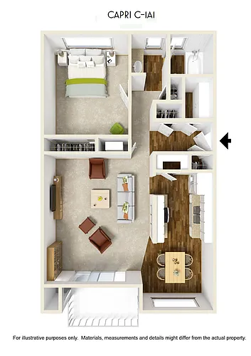 Floor plan Capri