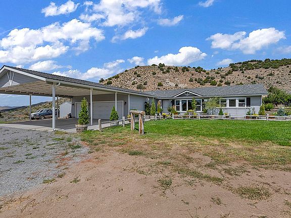 Large carport and garage