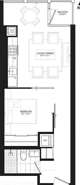 1 bed, $2,100 — Photo 2
