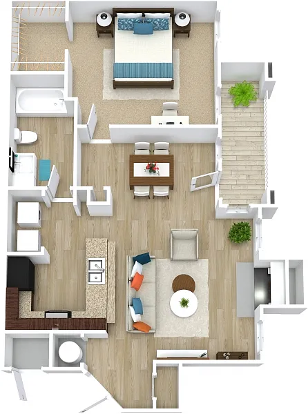Floor plan Alcove