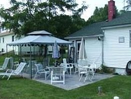 Back yard patio for entertaining