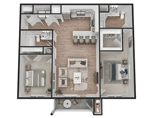 Floor plan Model A
