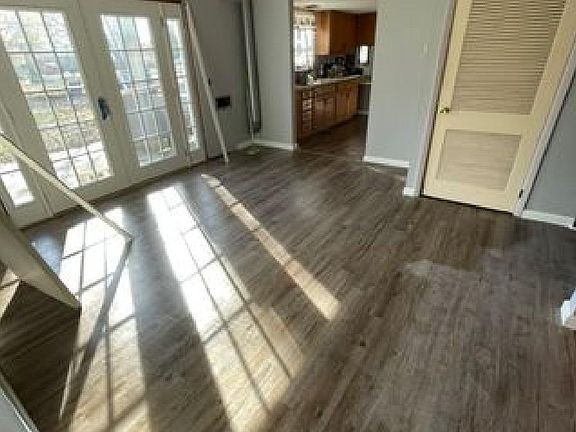 Dining room during final stages of remodel