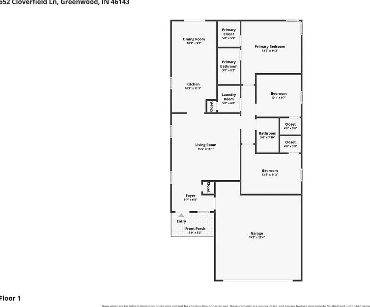3 bed, 2.0 bath, 1240 sqft, $1,655 — Photo 3