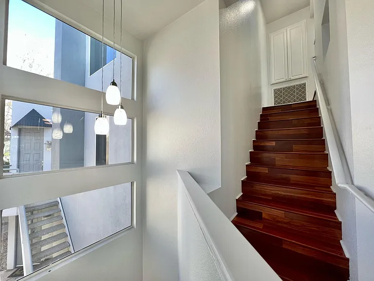 Stairway to top floor