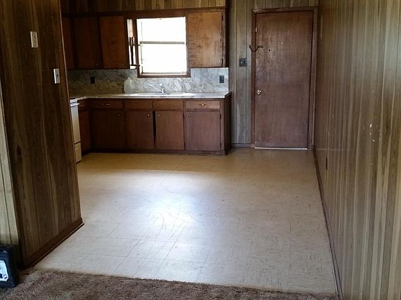 View into kitchen