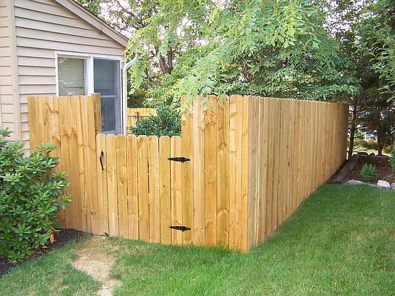 Enclosed fence
