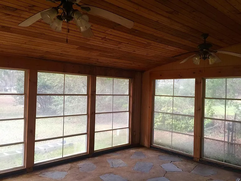 Enclosed Rear Porch
