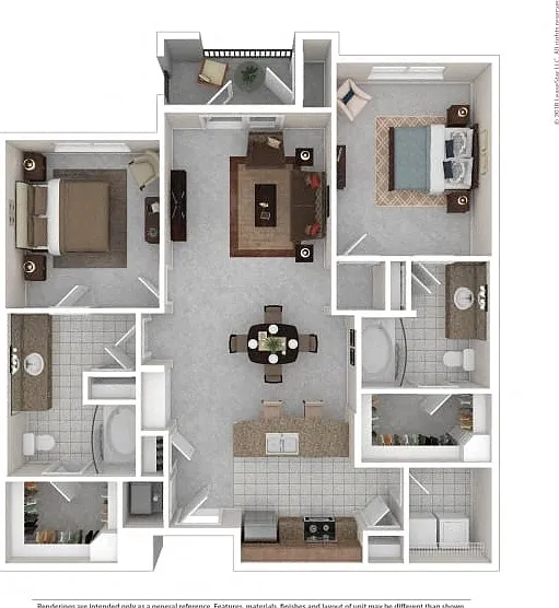 Villas at Bunker Hill Apartments — Photo 23