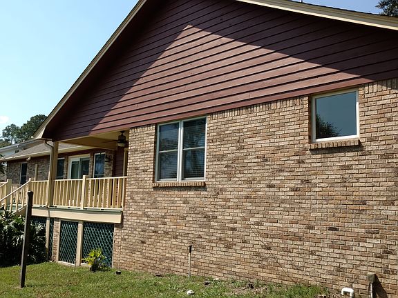 Rear of home @ master br