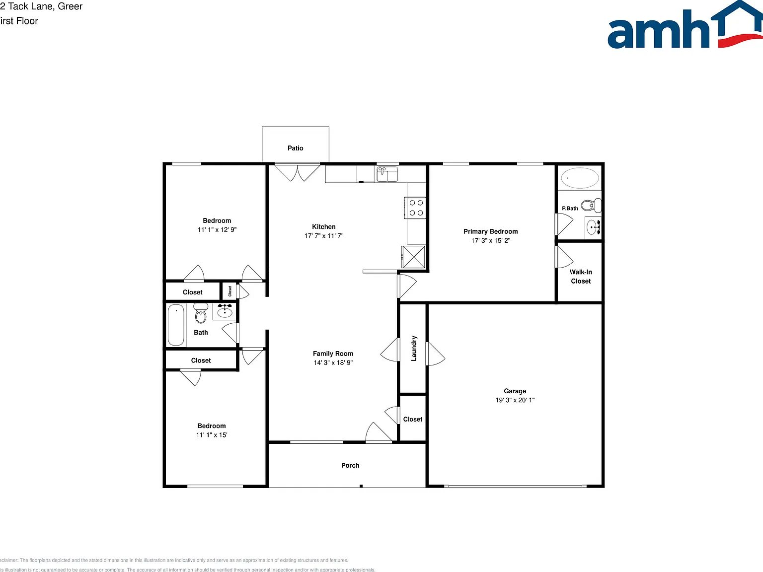 3 bed, 2.0 bath, 1328 sqft, $1,945 — Photo 2