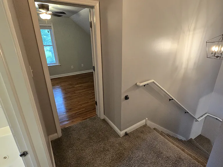 Upstairs Hallway and Stairway