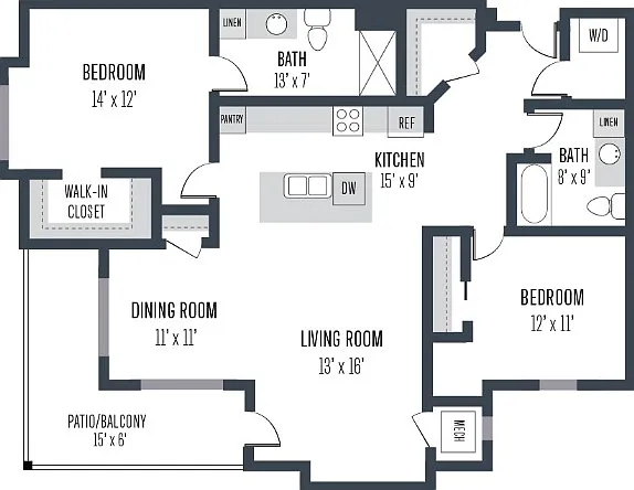 D2 - The 85 at Maple Grove | Townhomes and Apartments in Madison, WI D2 - The 85 at Maple Grove | Townhomes and Apartments in Madison, WI