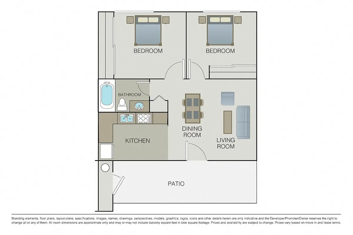 Floor plan Plan 2A