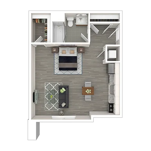 Floor plan Studio AB