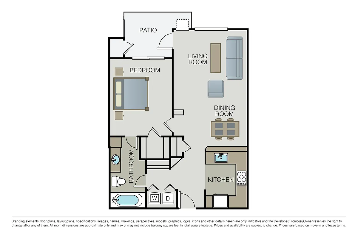 Floor plan The Carlton
