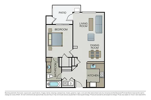 Floor plan The Carlton