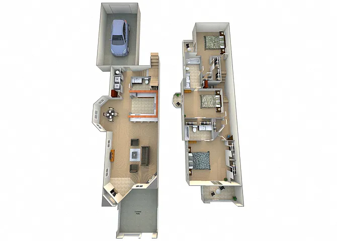 Floor plan Tesoro