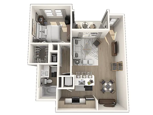 Floor plan A1 - Allegre