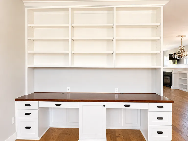 Built in desks