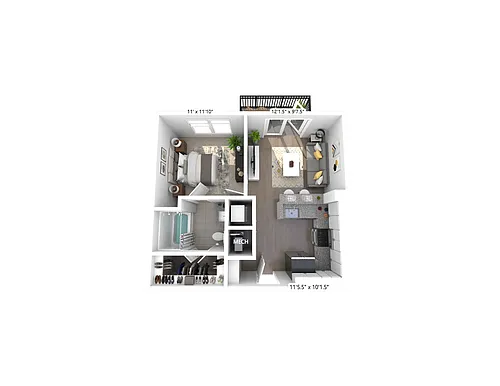 Floor plan A1