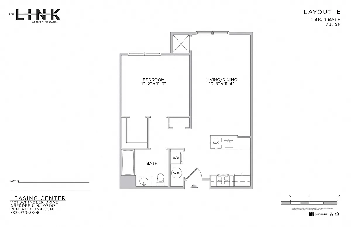 Floor plan Layout B
