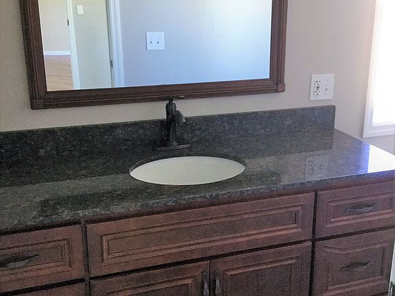 Vanity with granite top