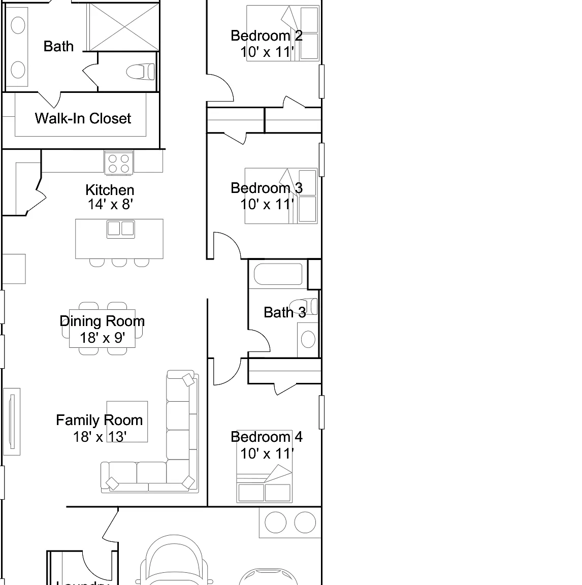 4 bed, 3.0 bath, 1868 sqft, $2,040 — Photo 2