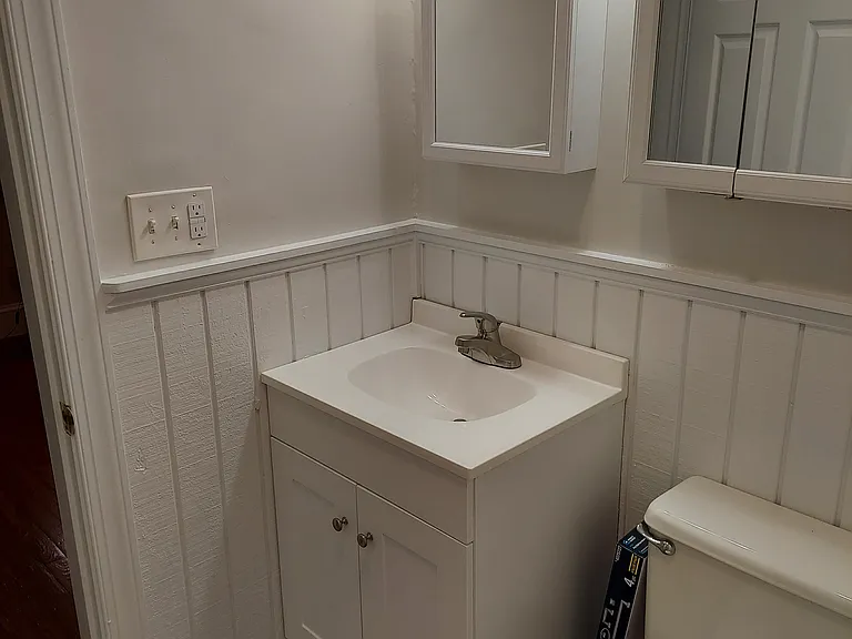 RENOVATED UPGRADED BATHROOM WITH PLENTY OF STORAGE
